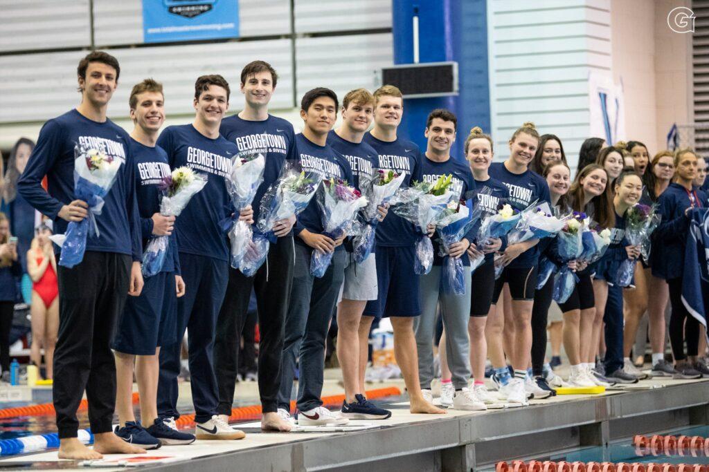 SWIMMING & DIVING | Champions at Last, Georgetown Men’s Swimming Wins First Big East Title