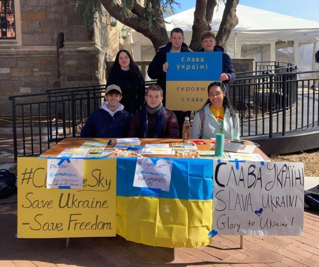 Students, Clubs Organize to Support Ukraine