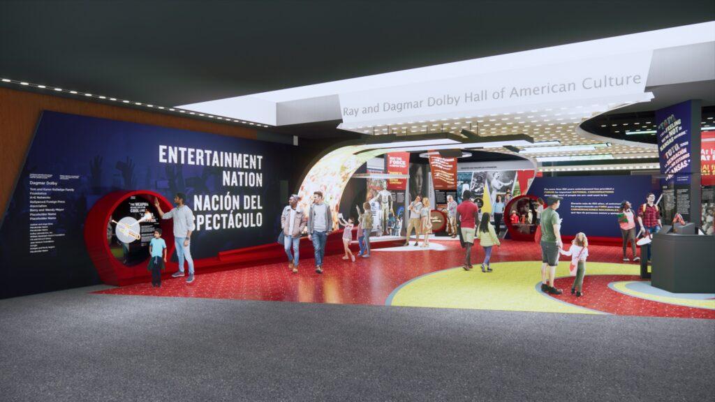 Entertainment Nation, an exhibit celebrating American pop culture and entertainment history, is set to open at the Smithsonian Museum of American History in December.