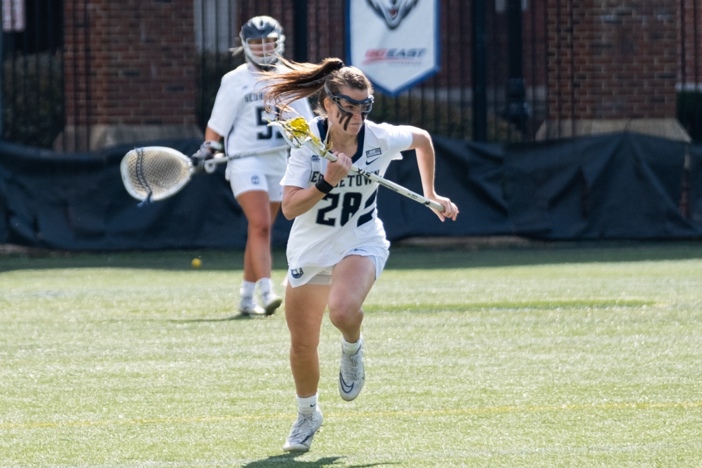 WOMEN’S LACROSSE | Hoyas notch first conference victory, defeating Wildcats on the road