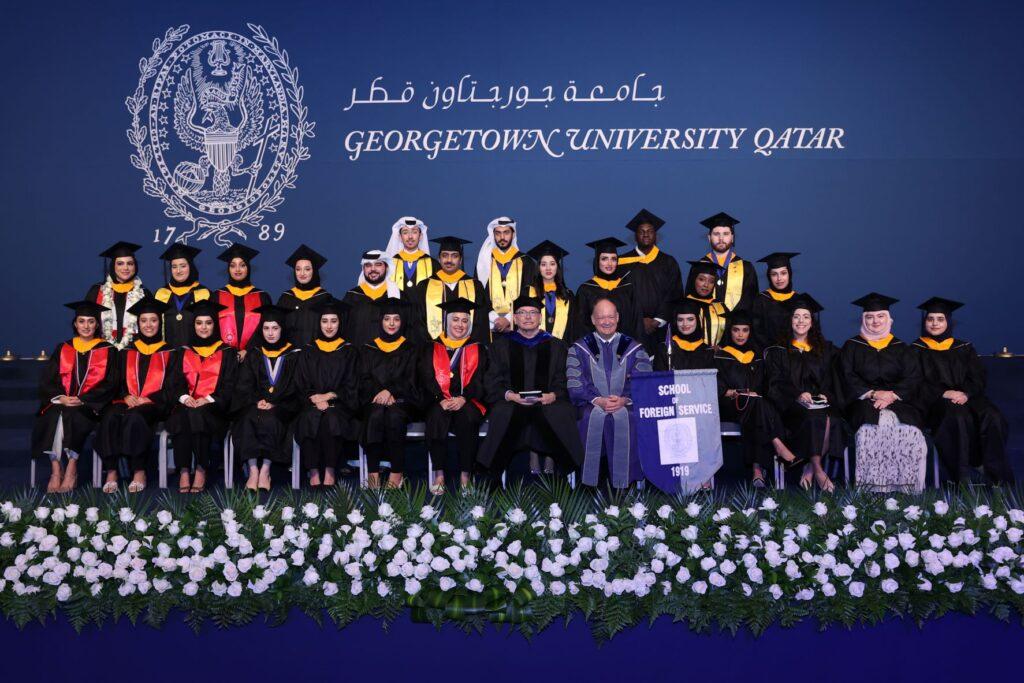 GU-Qatar Class of 2020, 2021 Honored with Belated Commencement Ceremonies