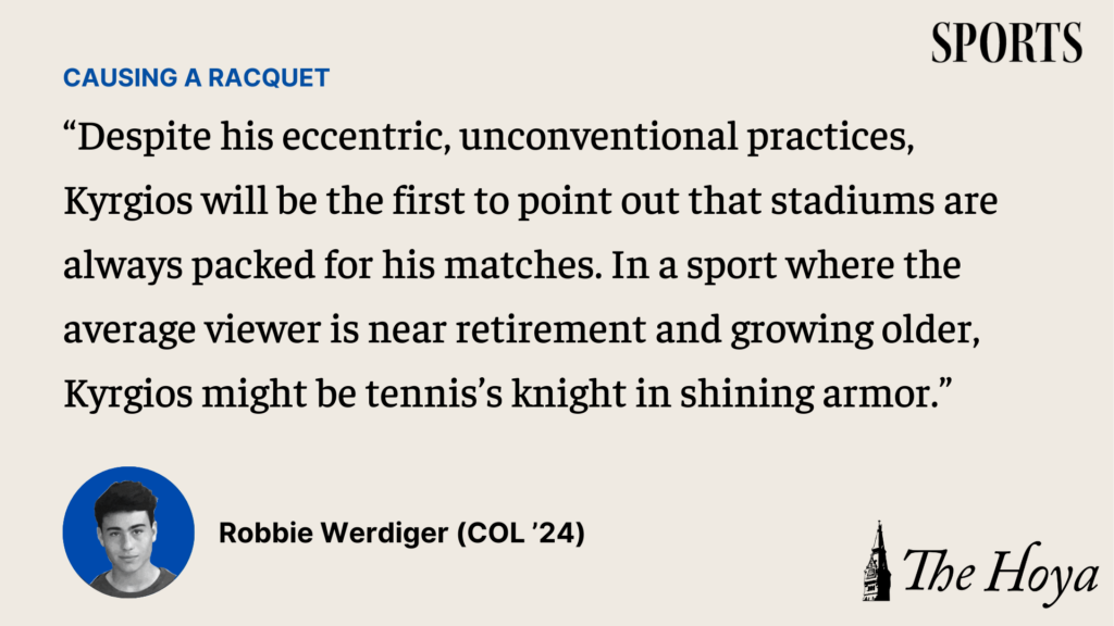 WERDIGER | Nick Kyrgios is Exactly What Tennis Needs