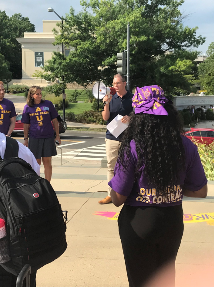 AU Staff Union recently reached a new contract agreement following a large strike by employees, students, and administrators that disrupted events including freshman move-in and convocation.
