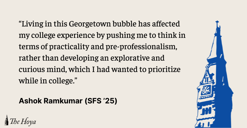 VIEWPOINT: Pop the Georgetown Bubble