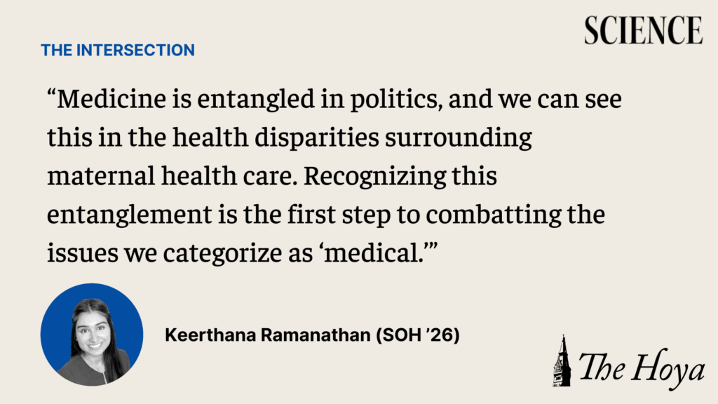 The Intersection || Recognize Political Aspects of Maternal Healthcare