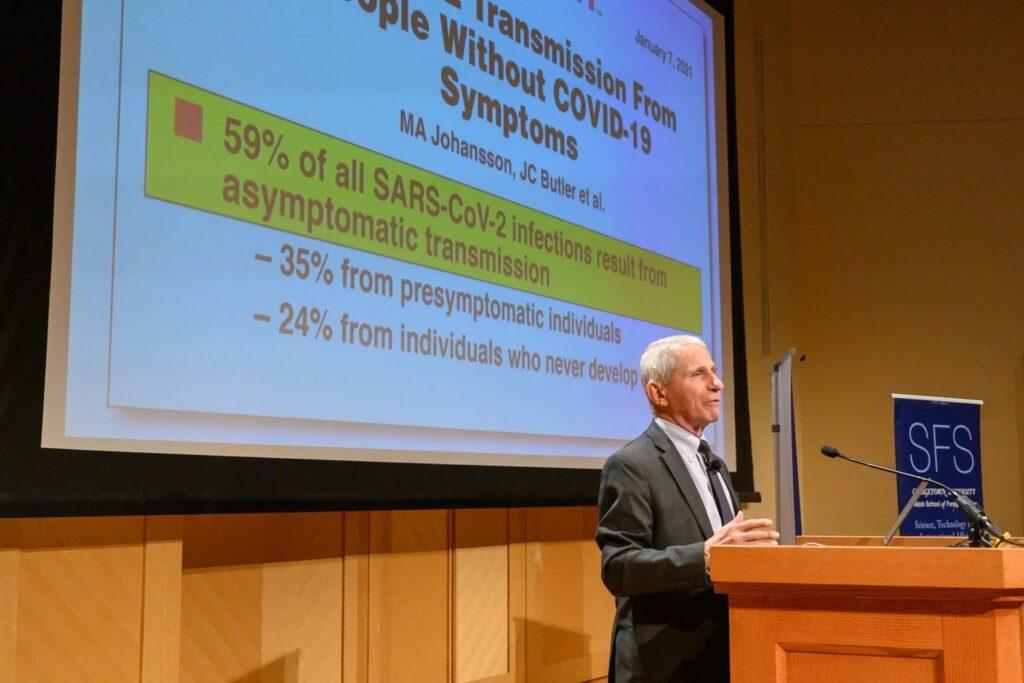 Anthony Fauci Visits Campus, Discusses COVID-19 Policy, Preventing Future Pandemics