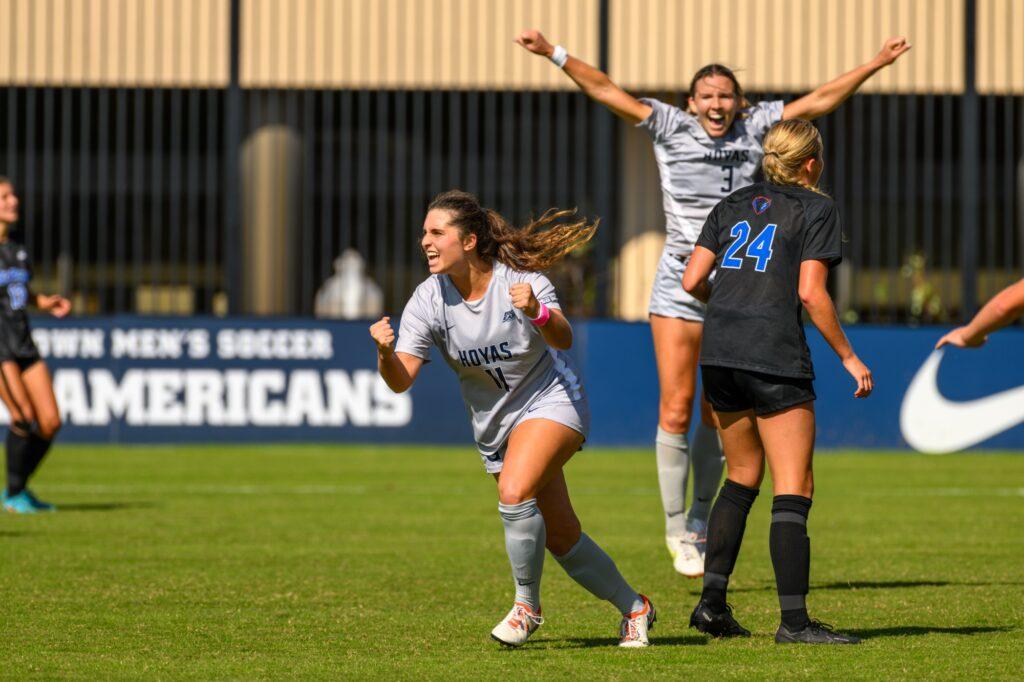 WOMEN’S SOCCER | Hoyas Secure Senior Day Victory with Clutch Goal