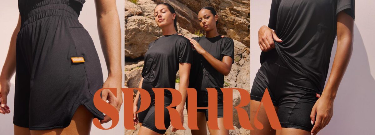 Courtesy of Marina Paul | SPRHRAs line of clothing has been designed by and for female athletes to enhance physical performance and comfort.