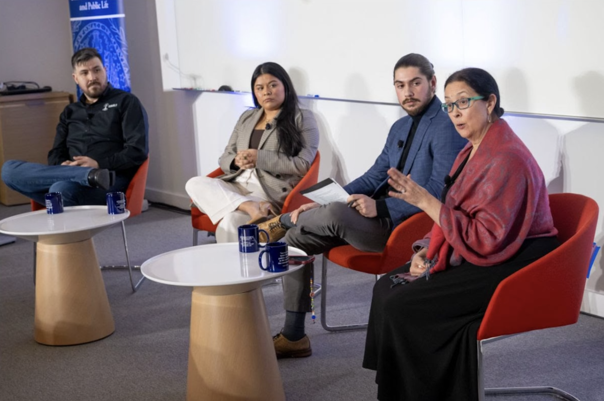 Courtesy of Georgetown University Initiative On Catholic Social Thought and Public Life | Latino nonprofit and higher education leaders discussed educational and economic obstacles facing their community in a Jan. 29 dialogue hosted by the Initiative on Catholic Social Thought and Public Life. 