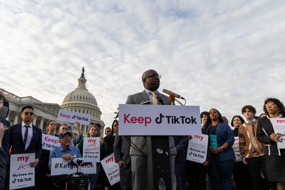 Courtesy of Rep. Jamaal Bowman | Congress voted to ban TikTok, a popular social media platform in the form of short 10-15 second videos, Mar. 13, raising various reactions from Georgetown students and content creators, including dismay, indifference, and skepticism.