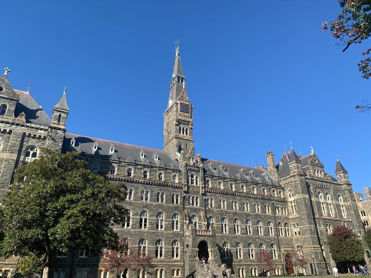Kate Hwang/The Hoya |  GU sophomores Peter Sloniewsky (CAS ’27) and Knox Graham (SFS ’27) were elected to Georgetown’s Advisory Neighborhood Commission (ANC 2E) Nov. 5 and will assume office Jan. 2.
