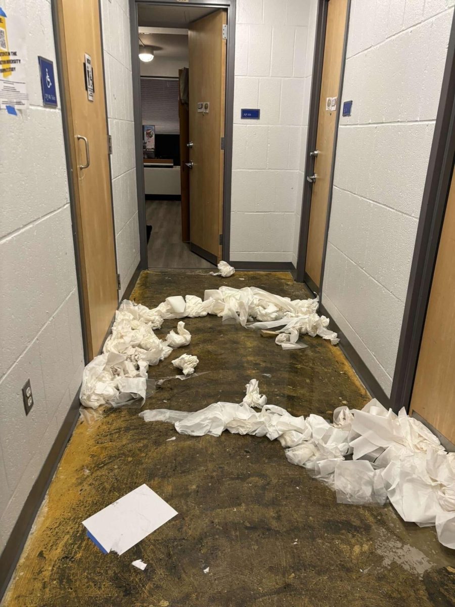 Courtesy of Adam Turi / An overflowing toilet flooded a Harbin boys’ cluster with sewage, destroying the belongings of 18 residents Nov 11 for the third time in seven weeks. 