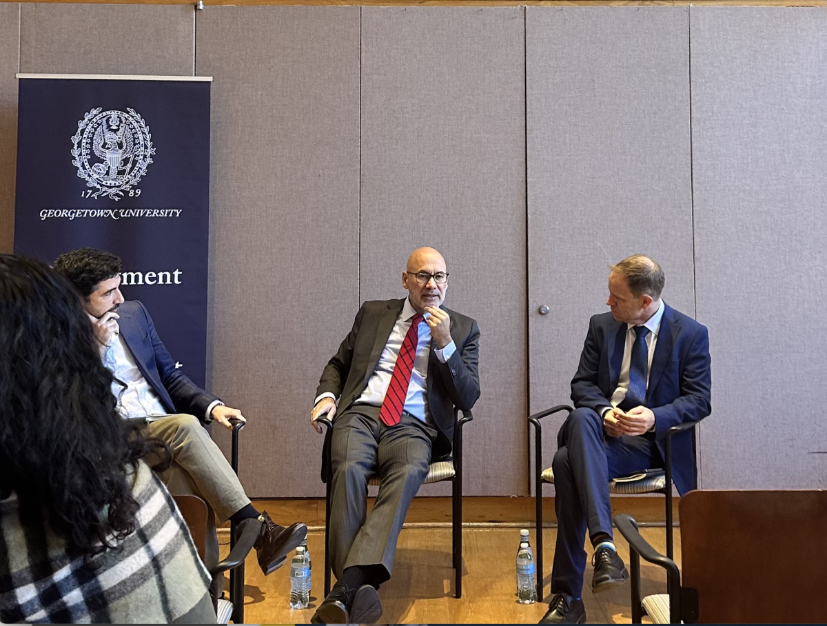 The Portuguese ambassador participated in a government department panel on how small states’ focus on rule of law can give them power in the changing world order on Dec. 3, showing how Portugal has exerted influence.