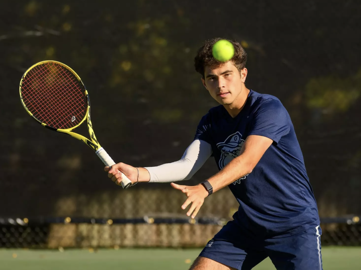 Senior Jake Fellows returns to the Hoyas' squad as one of their top singles players from last season. (GUHoyas)