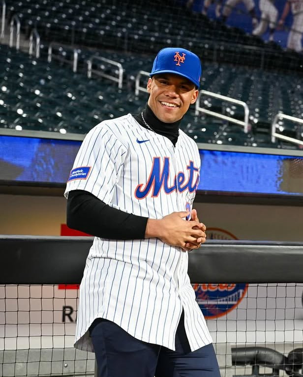 After finishing an impressive season with the New York Yankees, Soto took a 15-year long contract worth $765 million to join the New York Mets in free agency. (@mets/Instagram)