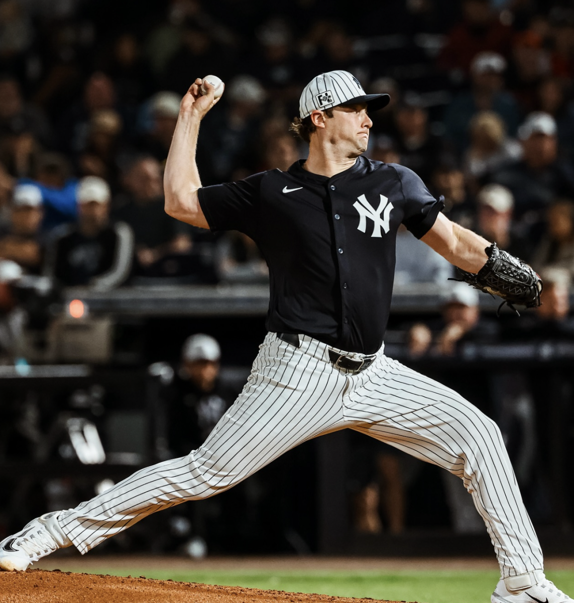 Yankees ace Gerrit Cole suffered an offseason elbow injury and will undergo season-ending Tommy John surgery. (@yankees/Instagram)