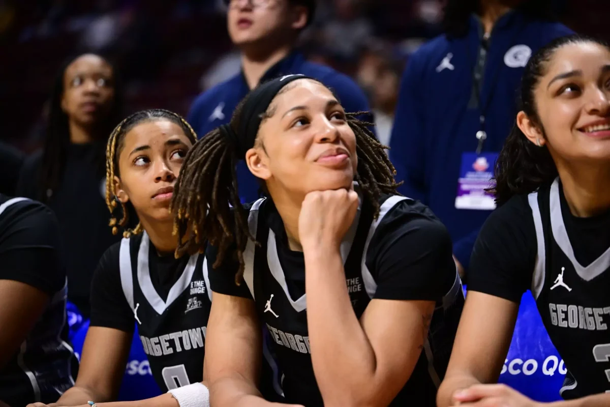 Graduate guard Kelsey Ransom starred in Georgetown women's basketball last game of the season against Creighton, putting up 20 points, 10 assists and 9 rebounds. (GUHoyas)