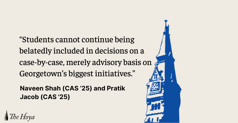 VIEWPOINT: Include Students in Campus Decisions