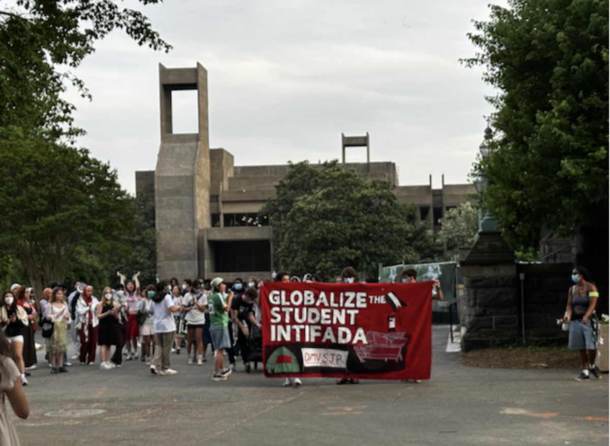 Protesters Demand GU Honor Divestment Referendum