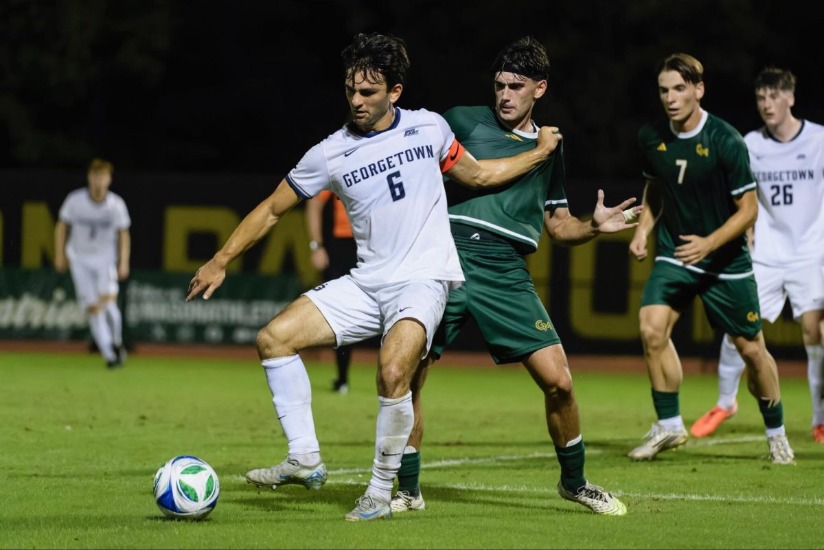 Georgetown's men's soccer continued to make their case for a national ranking, taking down No. 25 George Mason with a convincing second half showing.