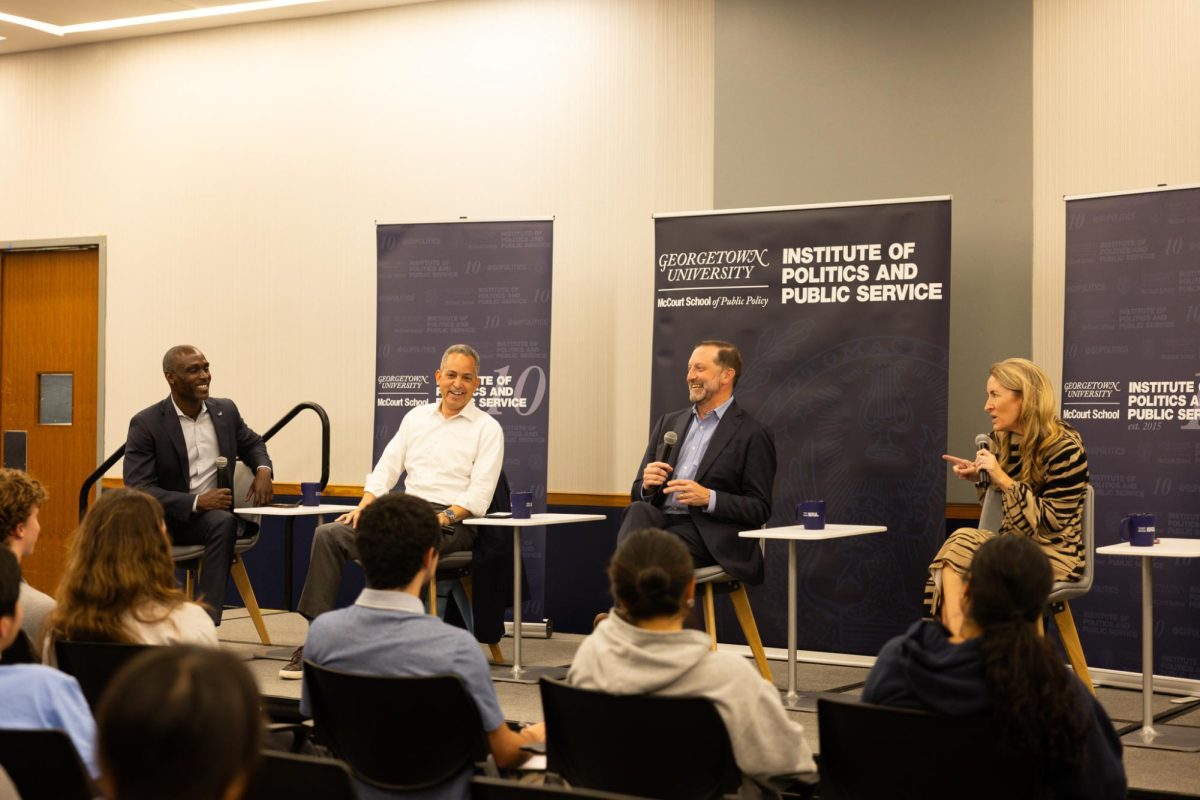 Six hours before the shutdown took effect, three former Georgetown University Institute of Politics and Public Service (GU Politics) fellows warned about the dangers of the government shutdown in a Sept. 30 panel (GU Politics).