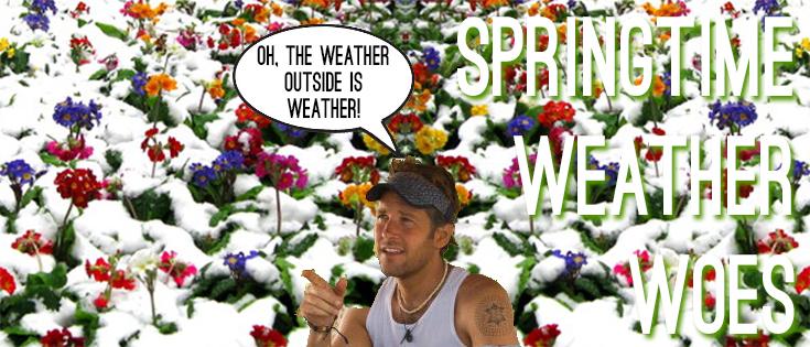 Springtime weather