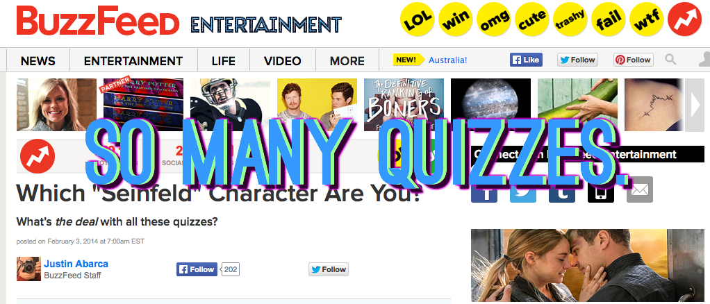 BuzzFeed Quizzes: The Obsession Is Real