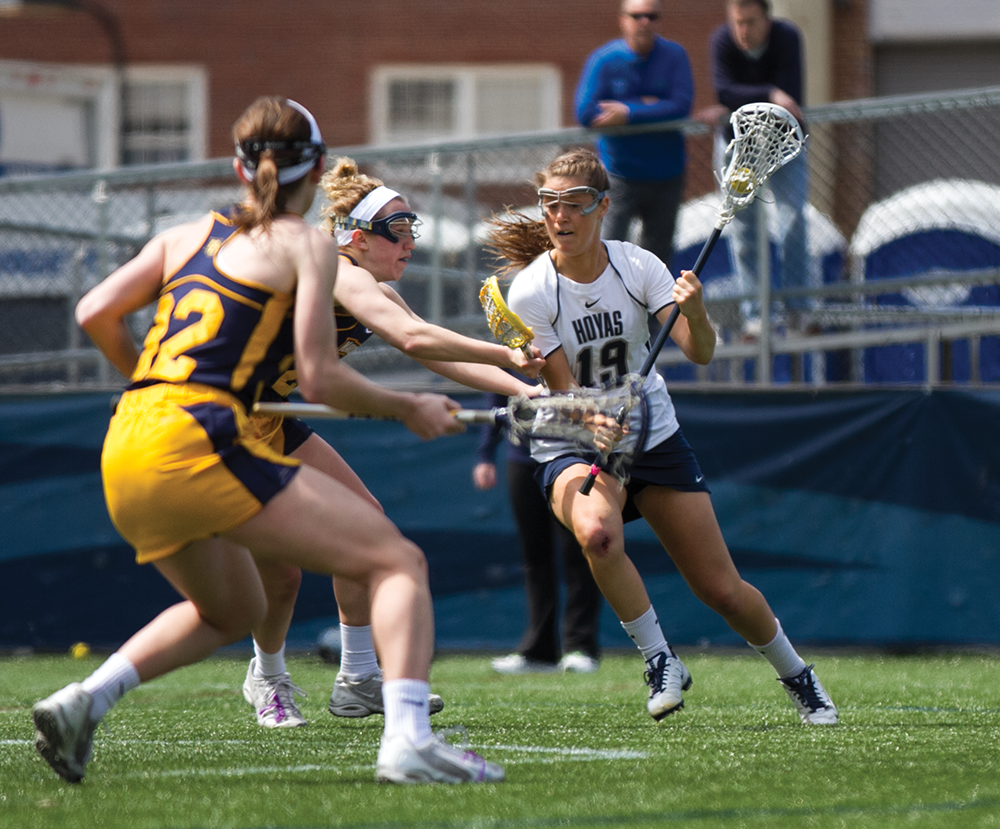 WOMENS LACROSSE | No. 19 Hoyas Face  Big East Opponents