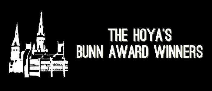 The Hoyas Bunn Award Winners