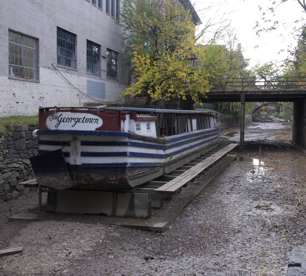 MARY MURTAGH/THE HOYA
Georgetown Heritage, a new nonprofit organization, will oversee the renewal of the C&O Canal Boat, called the Georgetown, which has been out of commission since 2011. 