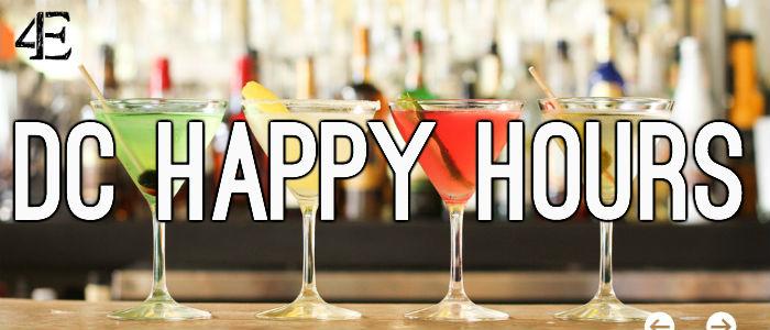 A Guide to DC Happy Hours