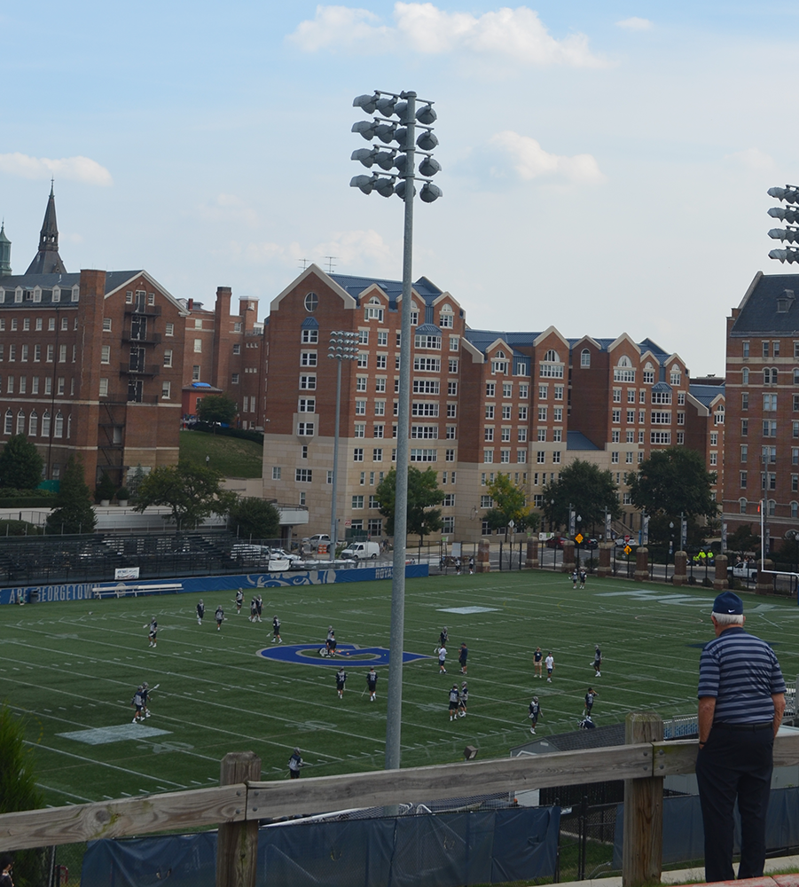 JULIA ANASTOS/THE HOYA
Georgetown received its second-largest donation in history Tuesday for the athletics leadership program and Multi-Sport Facility.