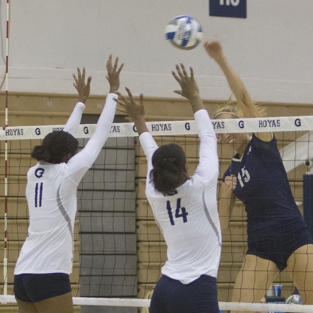Volleyball | Hoyas Hope to Build on Dramatic 5-Set Win