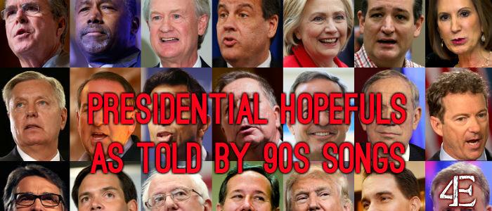 2016 Presidential Candidates as Told by 90s Songs