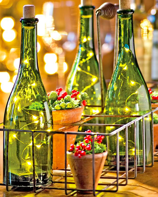 Repurposing Wine Bottles