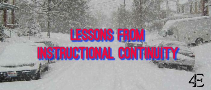 What We Learned From Instructional Continuity