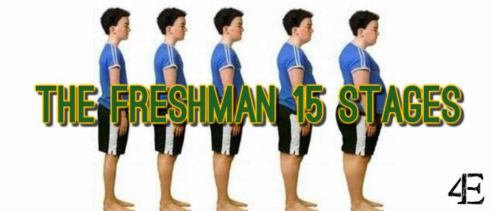 The Stages Of A Freshmans Weight Gain