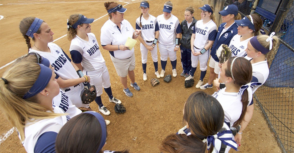 GUHOYAS
The Georgetown softball team lost three games over the weekend to Creighton in its third Big East series of the season. The Hoyas   are 1-7 in conference play this season, with their only conference win coming in a 6-4 decision over St. John’s on March 25.