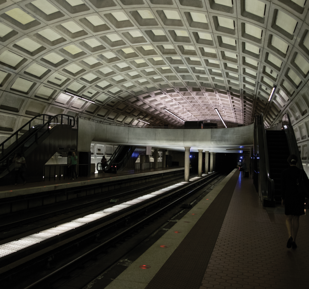 ROBERT CORTEST/THE HOYA
WMATA police officers are investigating an incident in which a teenage girl was arrested after being pushed to the ground for bringing food into a Metro station. 