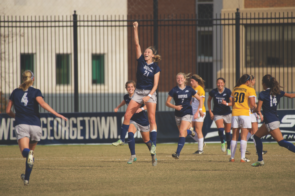 Womens Soccer | Hoyas Capture First Big East Title in Dominating Fashion