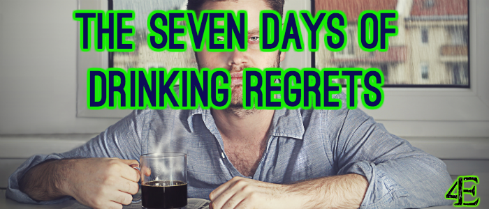 The Seven Stages of Weekend Drinking Regret