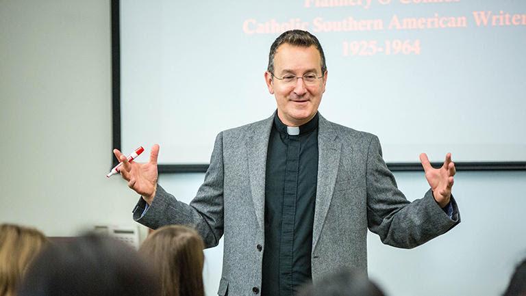 GEORGETOWN UNIVERSITY
Rev. Mark Bosco, S.J., director of catholic research center The Joan and Bill Hank Center for the Catholic Intellectual Heritage at Loyola University Chicago, will serve as the universitys vice president of mission and ministry starting Aug. 1.