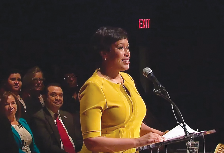 YOUTUBE
In her fourth State of the District Address, D.C. Mayor Muriel Bowser focused on local autonomy and committment to resisting federal interference in local laws. Bowser also asked President Donald Trump and his administration to focus on improving D.C. infrastructure.  