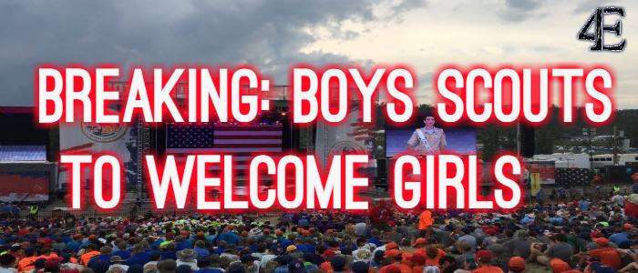 BREAKING: Boy Scouts to Welcome Girls!