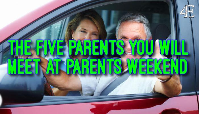 The 5 Parents You Will Meet During Parents Weekend