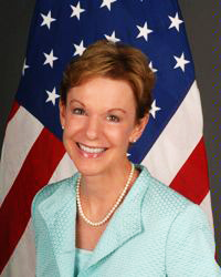 US DEPARTMENT OF STATE
Former Counselor of the Department of State Kristie Kenney is slated to teach a course in the School of Foreign Service this spring.