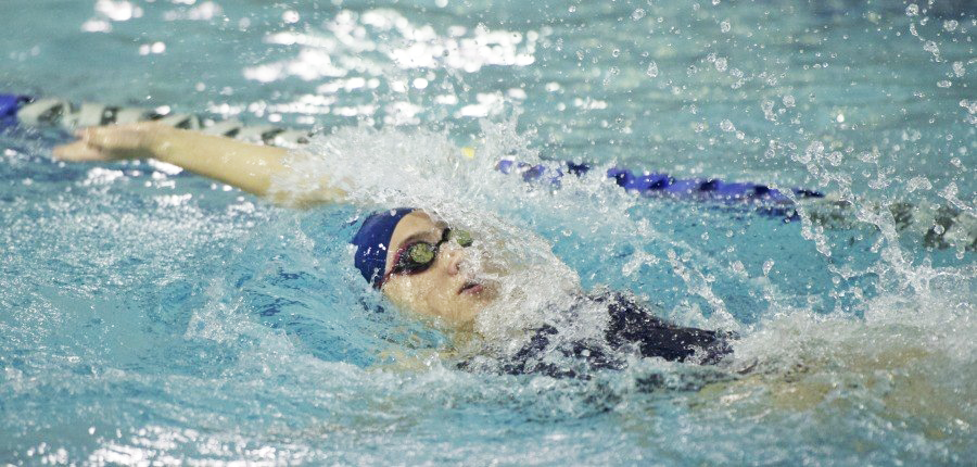GUHoyas
The womens swimming and diving team beat American and GWU last weekend. The Hoyas won the 200-yard medley, 100 breaststroke and 1000 freestyle.