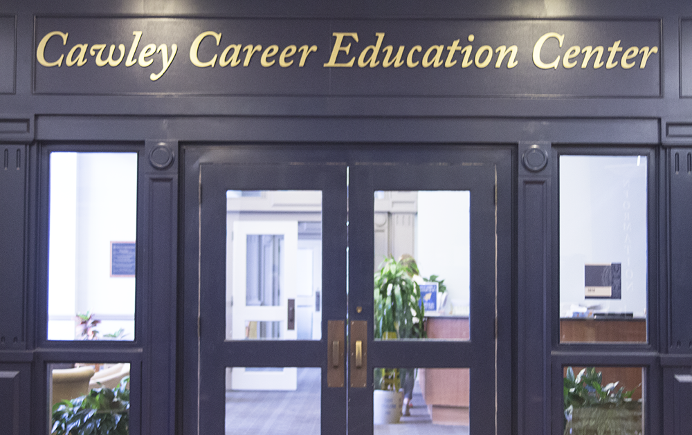 ALYSSA ALFONSO FOR THE HOYA
Recently, Cawley has taken steps to improve services, particularly for international students, who expressed criticism of the Sept. 15 career fair’s perceived lack of international employers.
