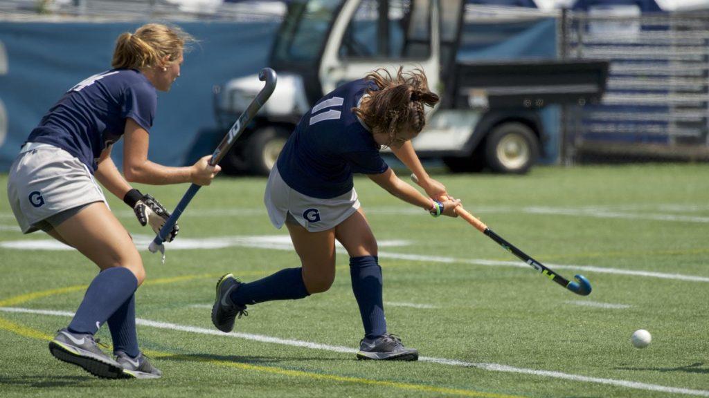 Sophomore Jax Van Der Veen scored one of the Hoyas two goals in their victory over Appalachian State.