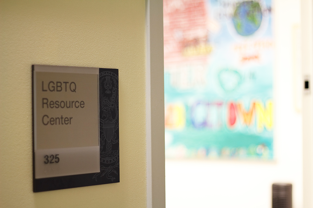 ANNE STONECIPHER/THE HOYA The LGBTQ Resource Center is sponsoring OUTtober, a month-long program seeking to address emerging issues faced by members of the LGBTQ community through a series of keynote speakers and on-campus events.